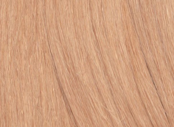 Blassrotblondes Echthaar Farbe 28, 35cm, 10 Strähnen