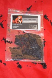 50 Gramm Italienisches Bondinggranulat / Keratin schwarz
