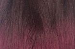 Ombre 1B99Red, 40cm, 50 Strähnen