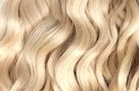 Sandblondes gewelltes Echthaar, Farbe 22, 40cm, 50 Strähnen