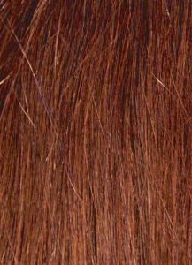 Schokobraunes Echthaar, Farbe 04, 45cm, 10 Strähnen