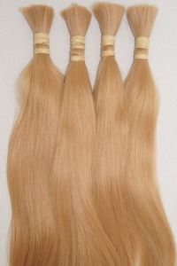 Kupfergoldblondes Echthaar Farbe 26, 35cm, 10 Strähnen