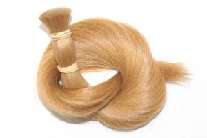 Kupfergoldblondes Echthaar, Farbe 26, 50cm, 50 Strähnen