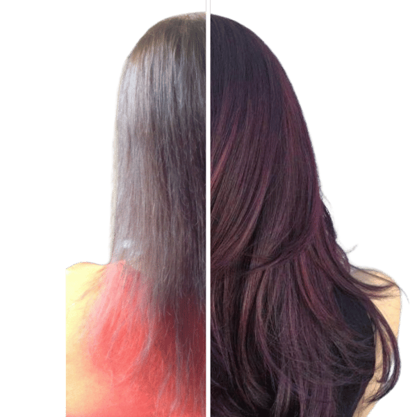 davor-danach Bild Haarverlängerung mit Belle Extensions davor-danach Haarverlängerung mit Belle Extensions